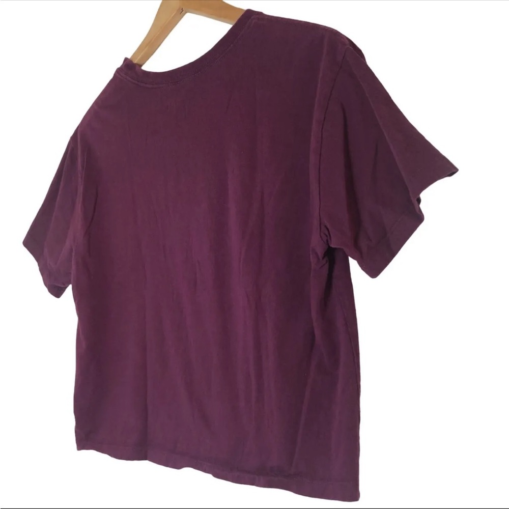 ❌sold❌Nike Air Jordan Bordeaux Paris Saint-Germain Short Sleeve Crop 2XL XXL - Picture 3 of 13